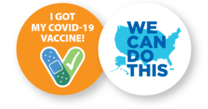 vaccinated sticker